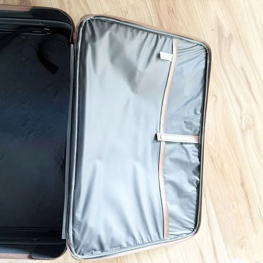 GIVENCHY | Vintage Large Rolling Carpet Luggage Floral Feather Foliage Tapestry